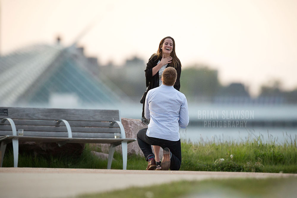 Milwaukee proposal photographer