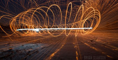 Steel wool photography