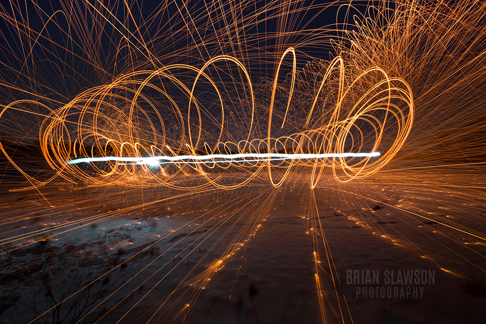 Steel wool photography