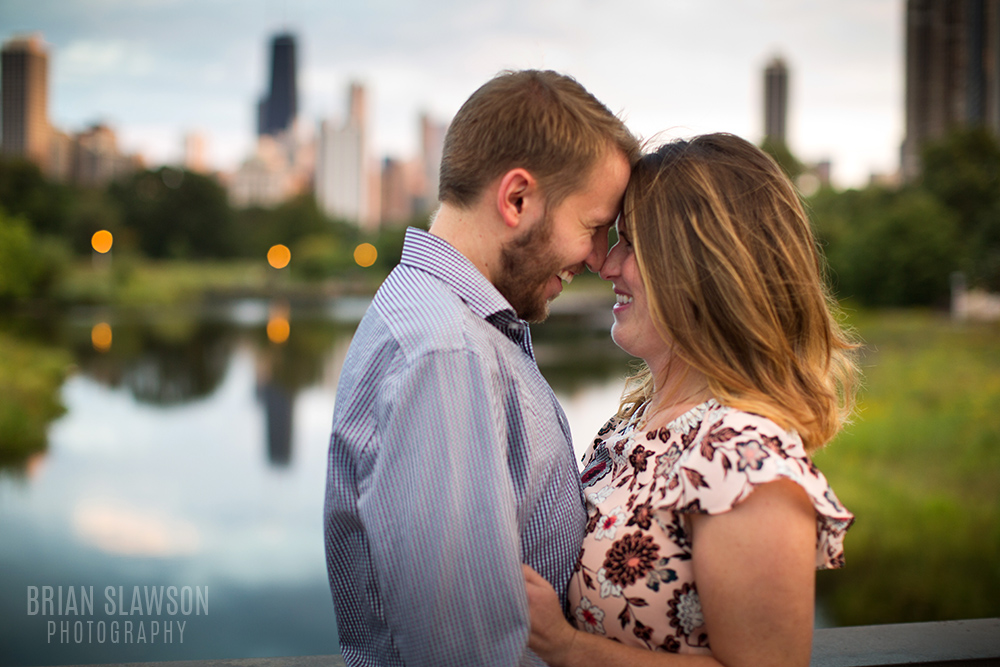 lincoln park engagement photos